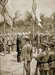 The Division of New Guinea Between the British and the Germans, 1884